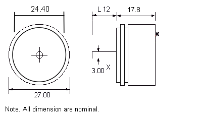 CP11 servo dimensions
