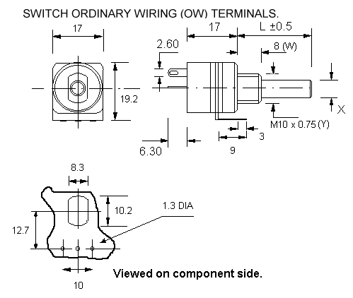 LT16ECO/B1OW1S dimensions