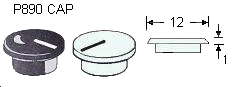 P890 knob cap