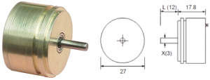 CP11 Servo Potentiometer and dimensions