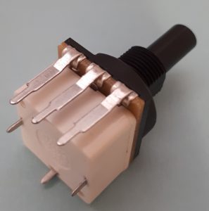 Push Activated switched Potentiometer 